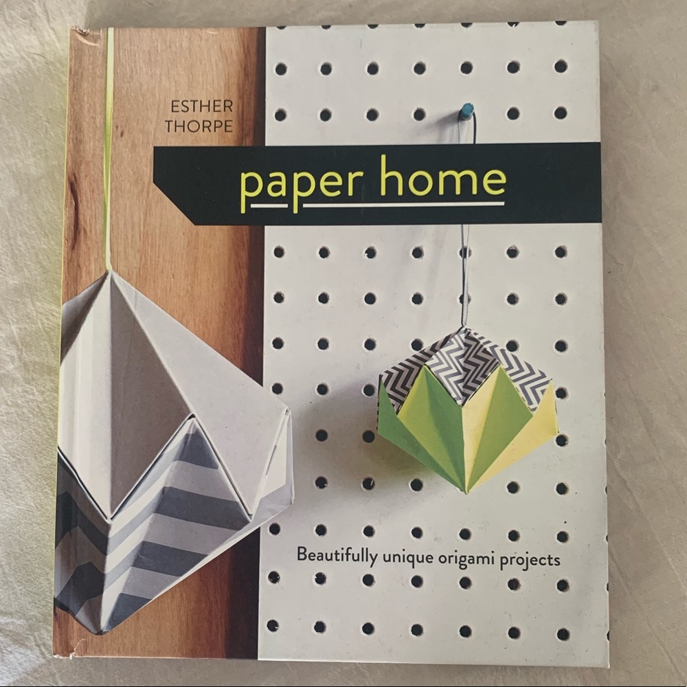 Paper Home by Esther Thorpe Hardcover Origami Book